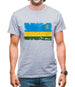 Rwanda Grunge Style Flag Mens T-Shirt Rwanda Grunge Style Flag Mens T-Shirt