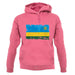 Rwanda Grunge Style Flag unisex hoodie Rwanda Grunge Style Flag unisex hoodie