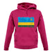 Rwanda Grunge Style Flag unisex hoodie Rwanda Grunge Style Flag unisex hoodie