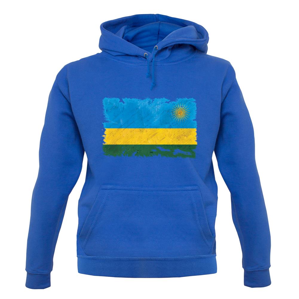 Rwanda Grunge Style Flag unisex hoodie Rwanda Grunge Style Flag unisex hoodie