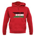 Sahrawi Arab Democratic Republic Barcode Style Flag unisex hoodie Sahrawi Arab Democratic Republic Barcode Style Flag unisex hoodie