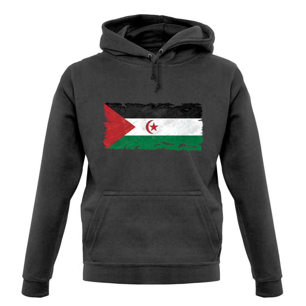 Sahrawi Arab Democratic Republic Grunge Style Flag unisex hoodie Sahrawi Arab Democratic Republic Grunge Style Flag unisex hoodie
