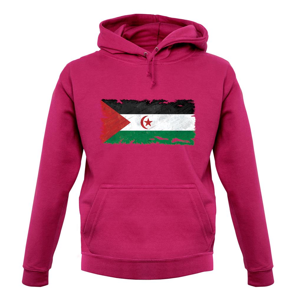 Sahrawi Arab Democratic Republic Grunge Style Flag unisex hoodie Sahrawi Arab Democratic Republic Grunge Style Flag unisex hoodie