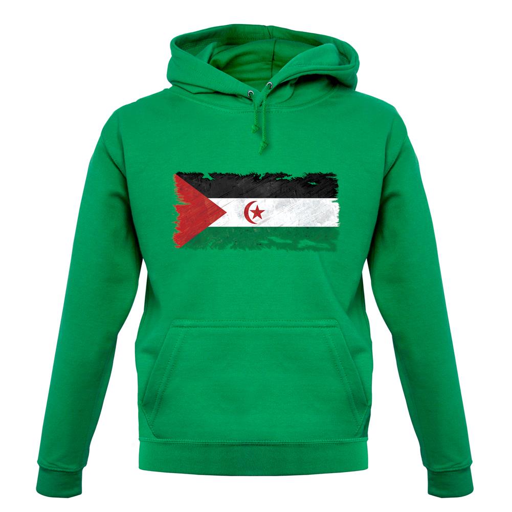 Sahrawi Arab Democratic Republic Grunge Style Flag unisex hoodie Sahrawi Arab Democratic Republic Grunge Style Flag unisex hoodie