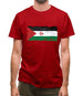 Sahrawi Arab Democratic Republic Grunge Style Flag Mens T-Shirt Sahrawi Arab Democratic Republic Grunge Style Flag Mens T-Shirt