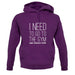 I Need To Go To The Gym Said Nobody Ever unisex hoodie
