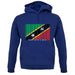 Saint Kitts And Nevis Barcode Style Flag unisex hoodie Saint Kitts And Nevis Barcode Style Flag unisex hoodie