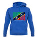 Saint Kitts And Nevis Barcode Style Flag unisex hoodie Saint Kitts And Nevis Barcode Style Flag unisex hoodie