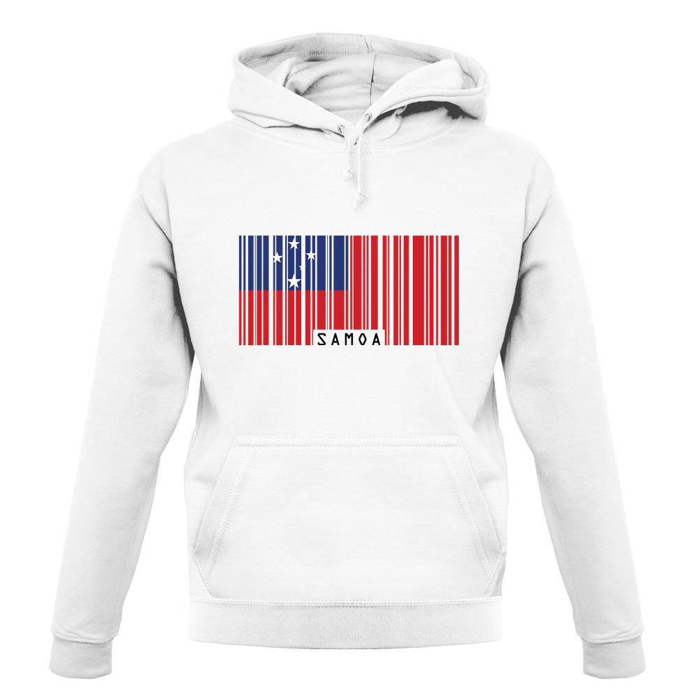 Samoa Barcode Style Flag unisex hoodie Samoa Barcode Style Flag unisex hoodie
