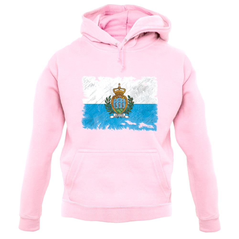 San Marino Grunge Style Flag unisex hoodie San Marino Grunge Style Flag unisex hoodie
