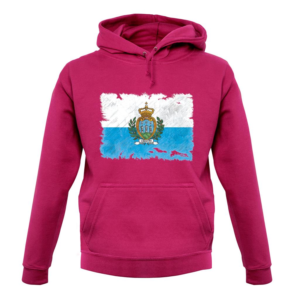 San Marino Grunge Style Flag unisex hoodie San Marino Grunge Style Flag unisex hoodie