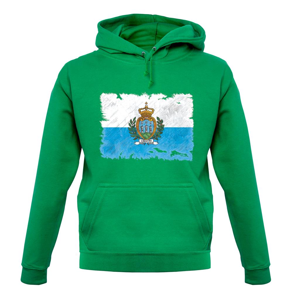 San Marino Grunge Style Flag unisex hoodie San Marino Grunge Style Flag unisex hoodie