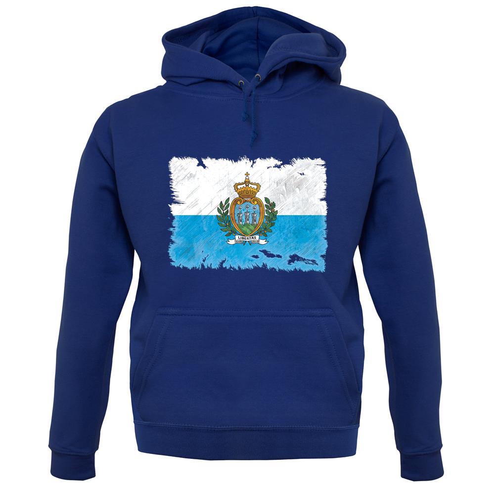 San Marino Grunge Style Flag unisex hoodie San Marino Grunge Style Flag unisex hoodie