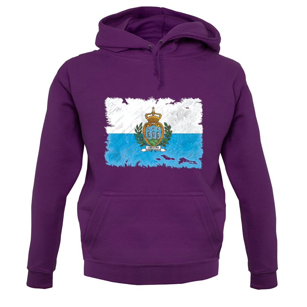 San Marino Grunge Style Flag unisex hoodie San Marino Grunge Style Flag unisex hoodie