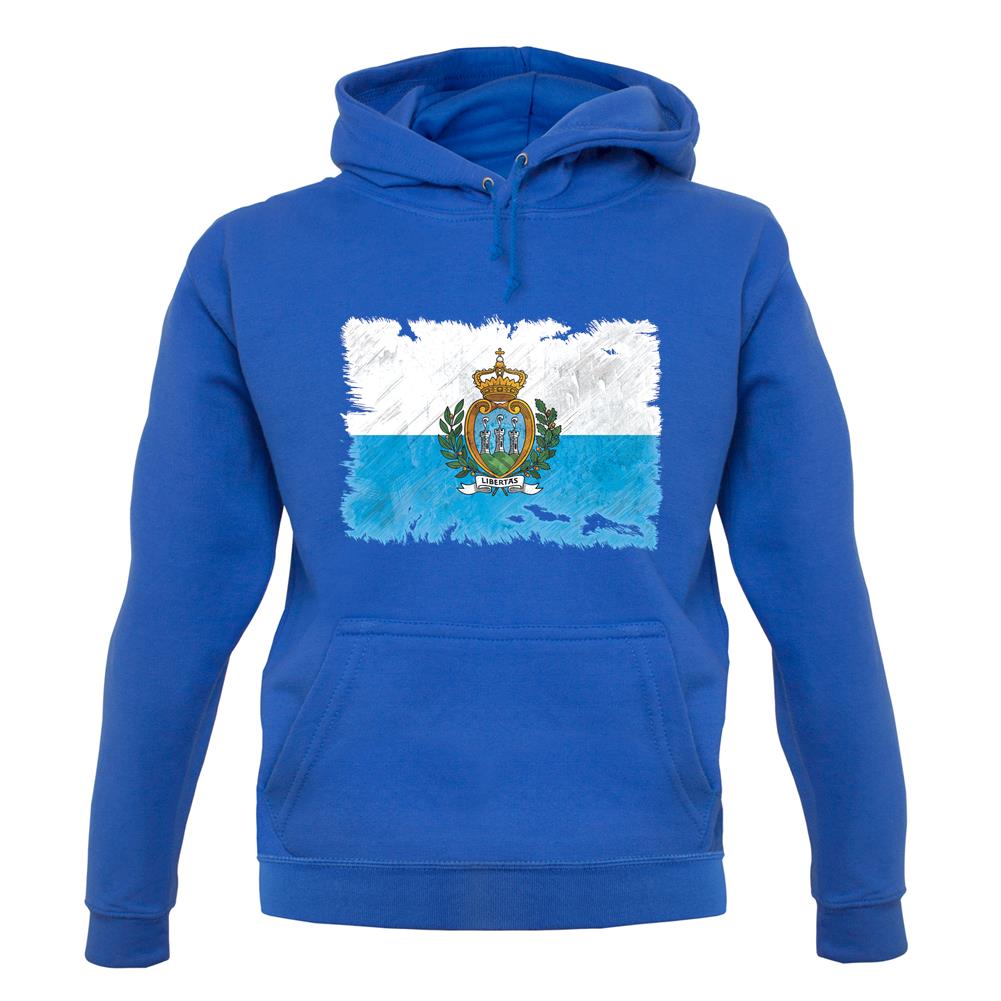 San Marino Grunge Style Flag unisex hoodie San Marino Grunge Style Flag unisex hoodie