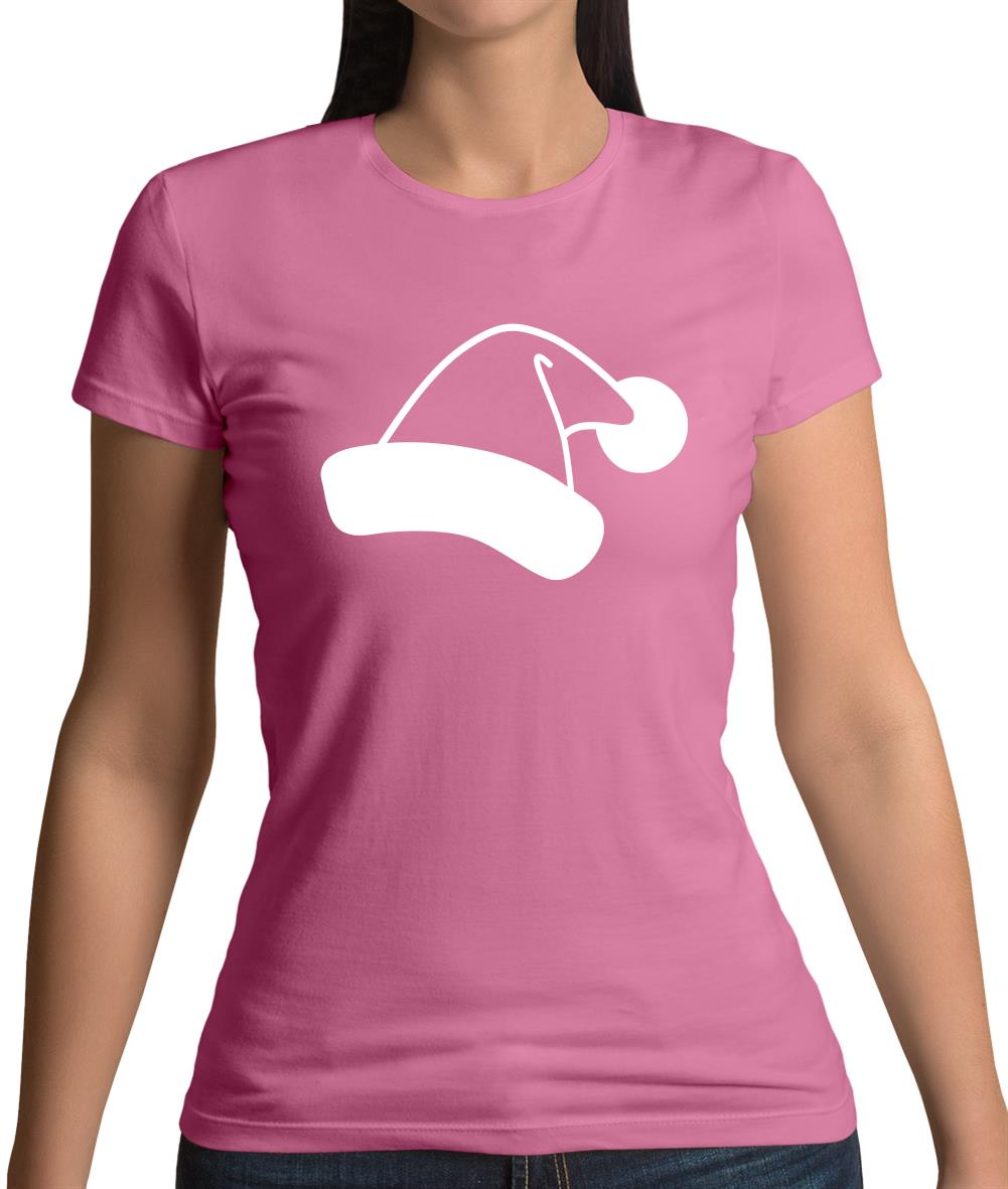 Santa Hat Womens T-Shirt Santa Hat Womens T-Shirt