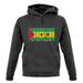 Sao Tome And Principe Barcode Style Flag unisex hoodie Sao Tome And Principe Barcode Style Flag unisex hoodie