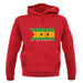 Sao Tome And Principe Barcode Style Flag unisex hoodie Sao Tome And Principe Barcode Style Flag unisex hoodie