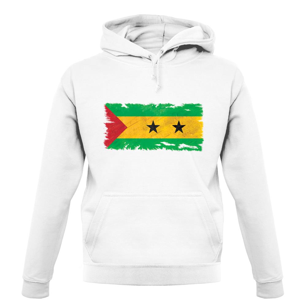Sao Tome And Principe Grunge Style Flag unisex hoodie Sao Tome And Principe Grunge Style Flag unisex hoodie