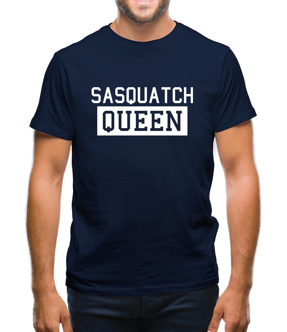 Sasquatch Queen Mens T-Shirt Sasquatch Queen Mens T-Shirt