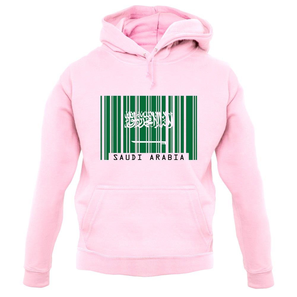 Saudi Arabia Barcode Style Flag unisex hoodie Saudi Arabia Barcode Style Flag unisex hoodie