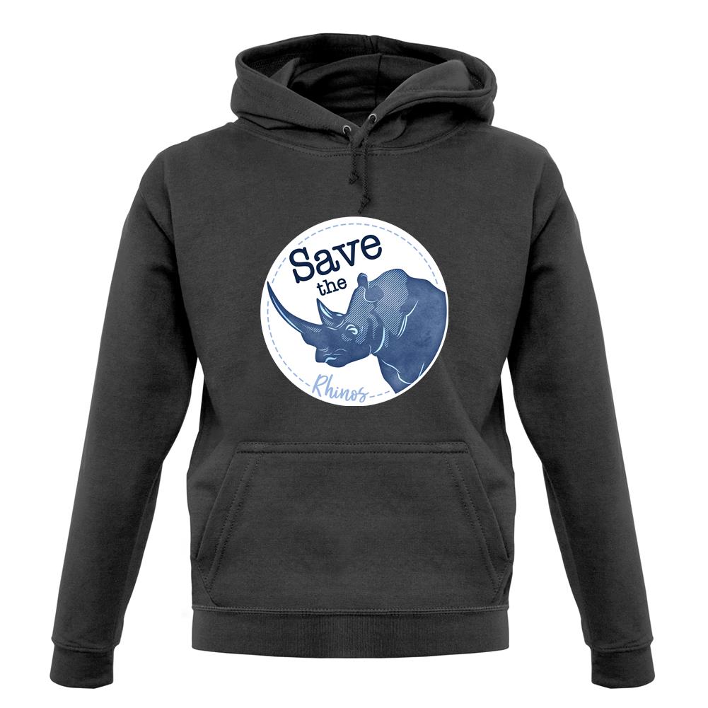 Save The Rhinos Unisex Hoodie Save The Rhinos Unisex Hoodie