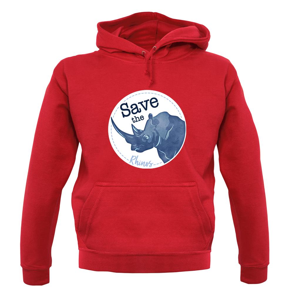 Save The Rhinos Unisex Hoodie Save The Rhinos Unisex Hoodie