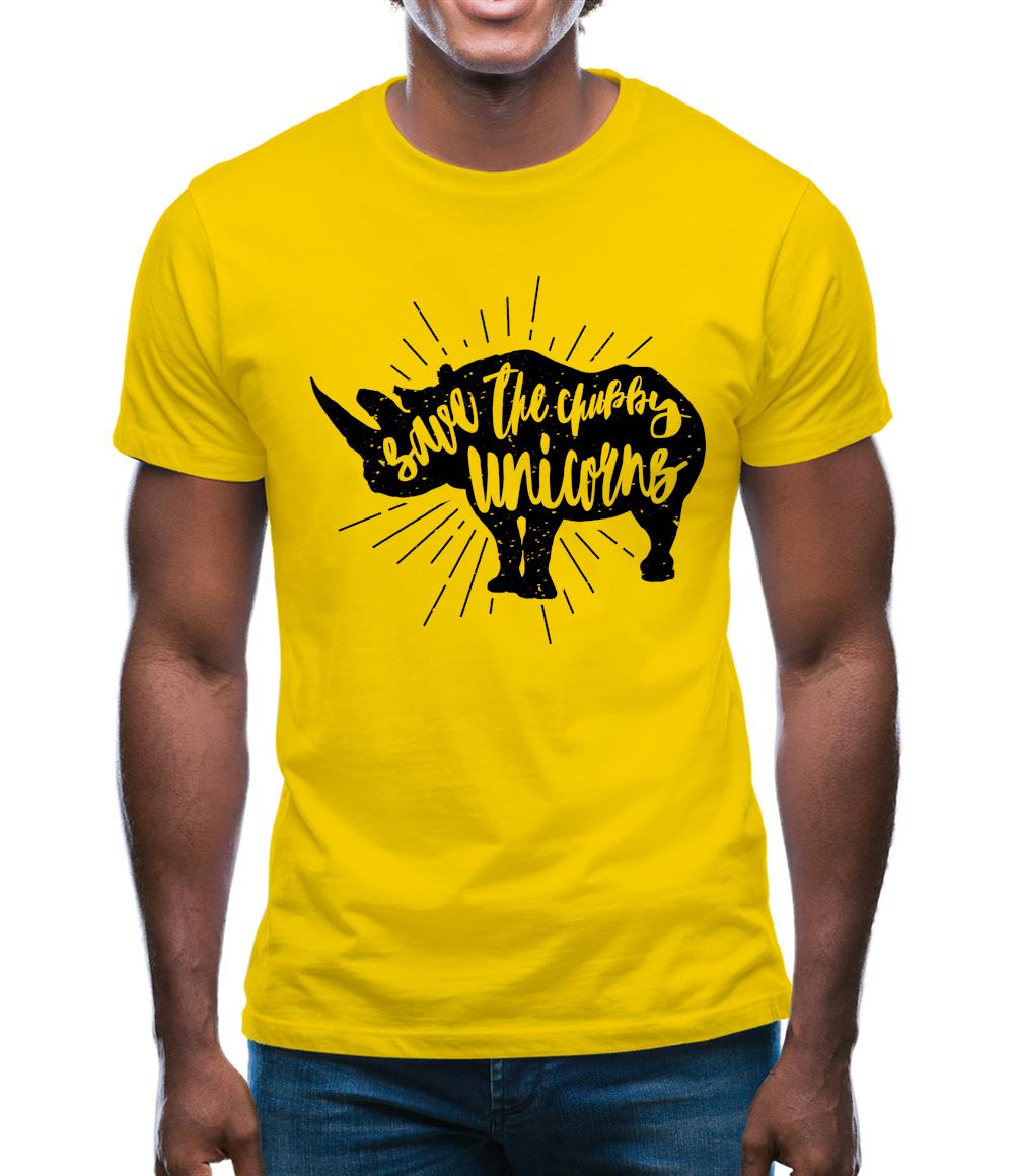 Chubby Unicorns Mens T-Shirt Chubby Unicorns Mens T-Shirt