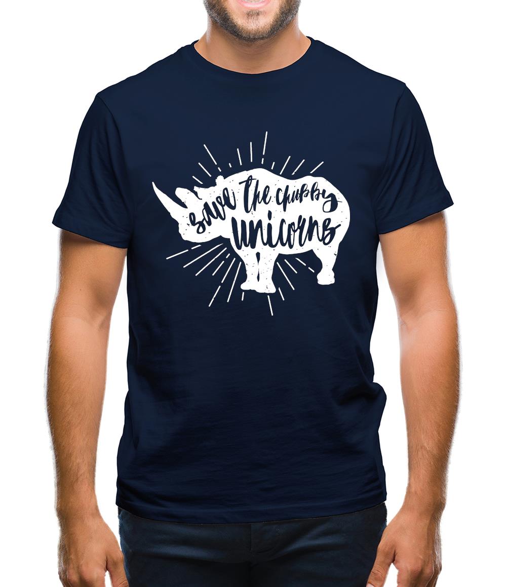 Chubby Unicorns Mens T-Shirt Chubby Unicorns Mens T-Shirt