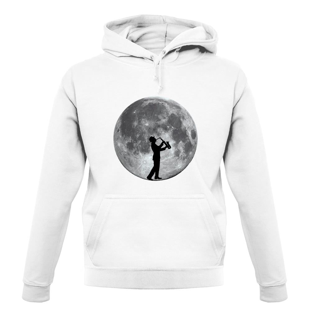 Saxophone Player Moon unisex hoodie Saxophone Player Moon unisex hoodie