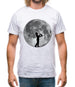Saxophone Player Moon Mens T-Shirt Saxophone Player Moon Mens T-Shirt