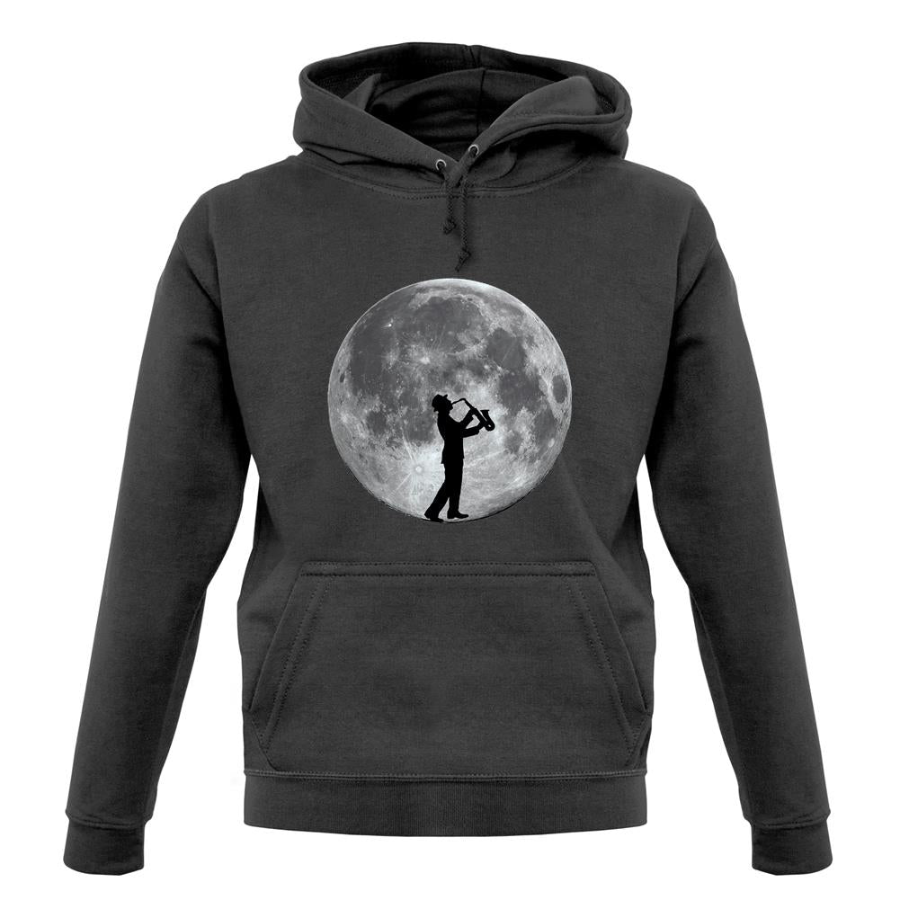 Saxophone Player Moon unisex hoodie Saxophone Player Moon unisex hoodie