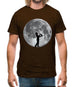 Saxophone Player Moon Mens T-Shirt Saxophone Player Moon Mens T-Shirt