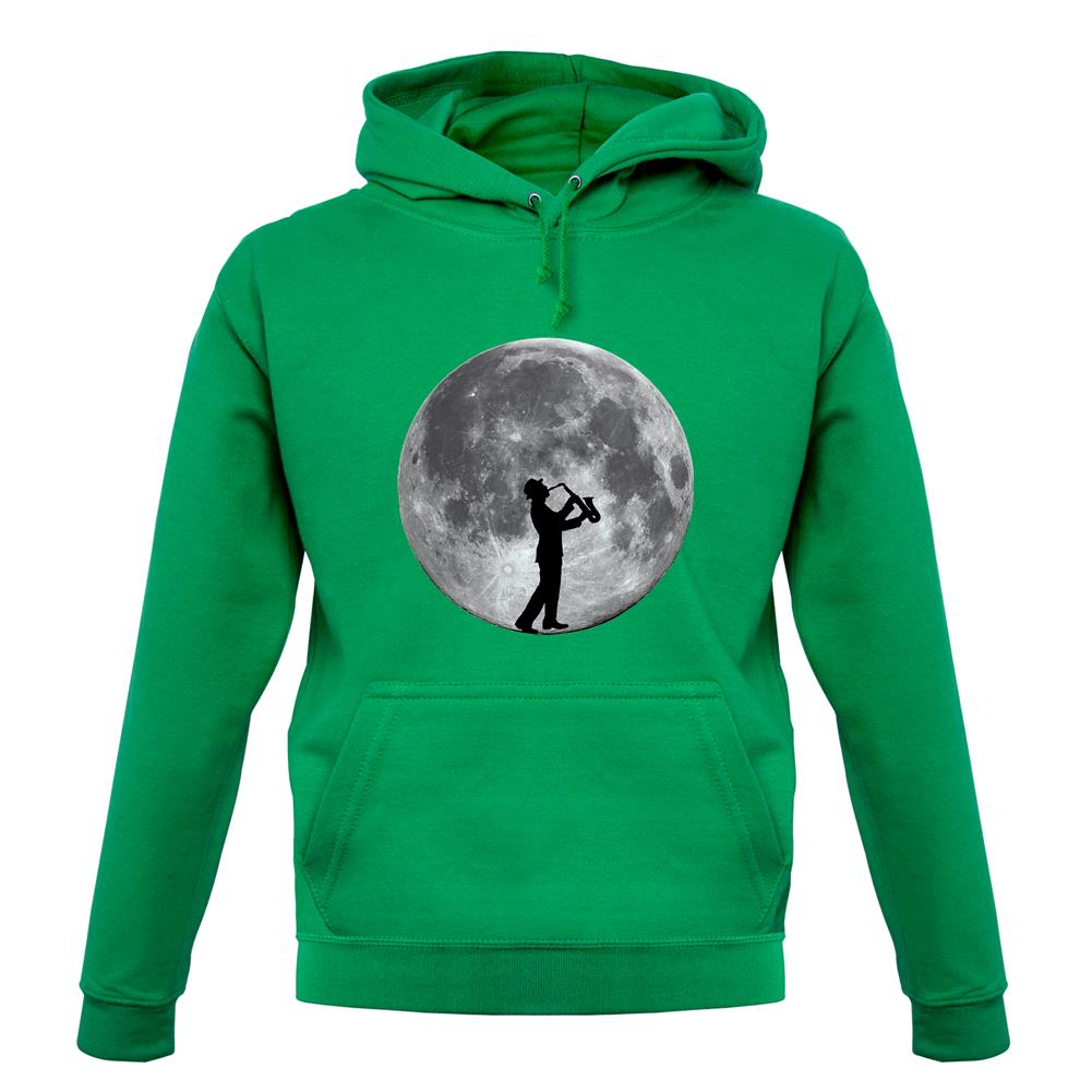 Saxophone Player Moon unisex hoodie Saxophone Player Moon unisex hoodie