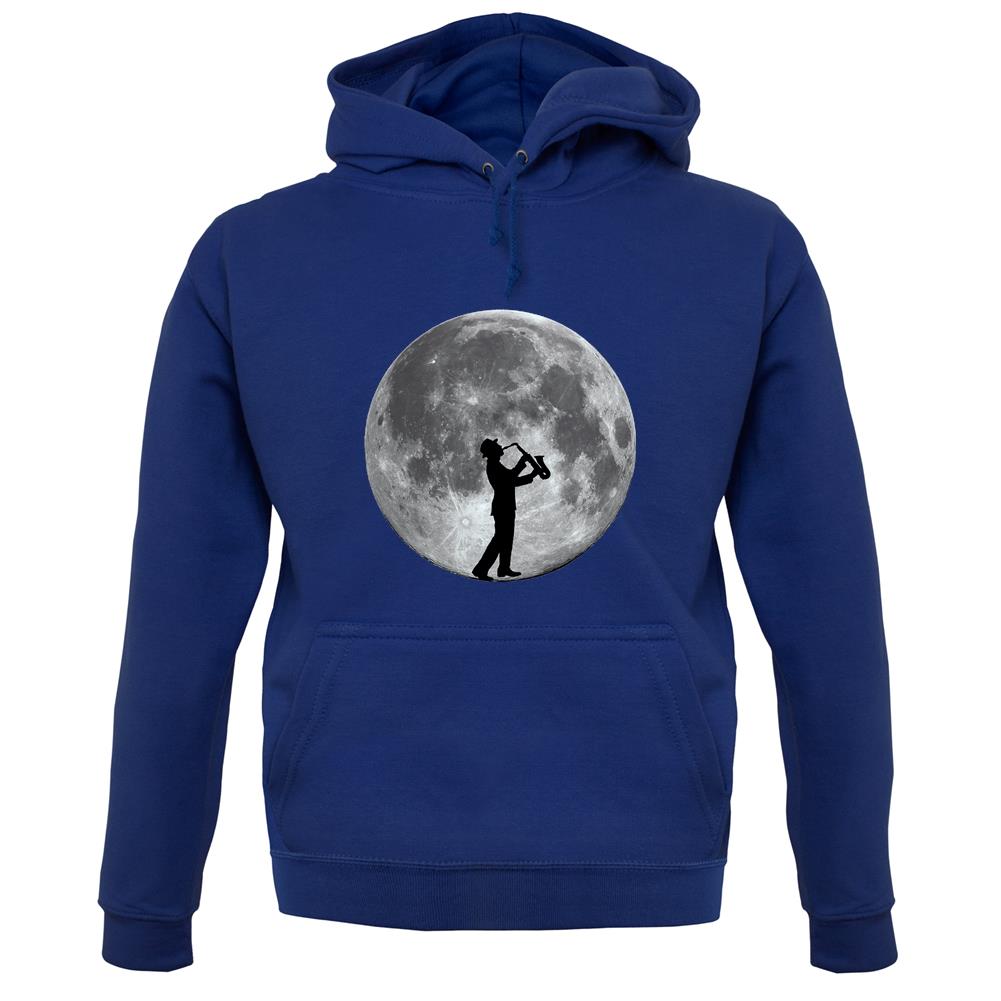 Saxophone Player Moon unisex hoodie Saxophone Player Moon unisex hoodie