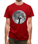 Saxophone Player Moon Mens T-Shirt Saxophone Player Moon Mens T-Shirt
