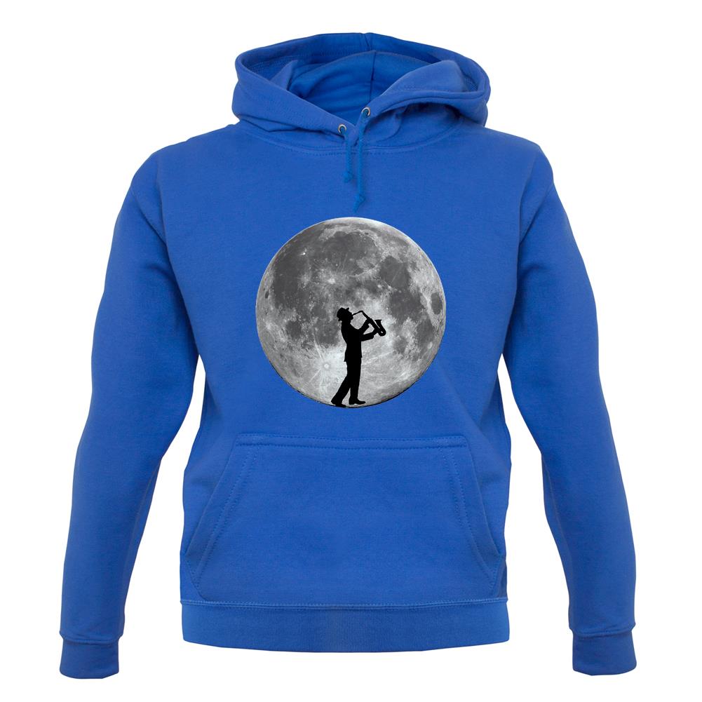 Saxophone Player Moon unisex hoodie Saxophone Player Moon unisex hoodie