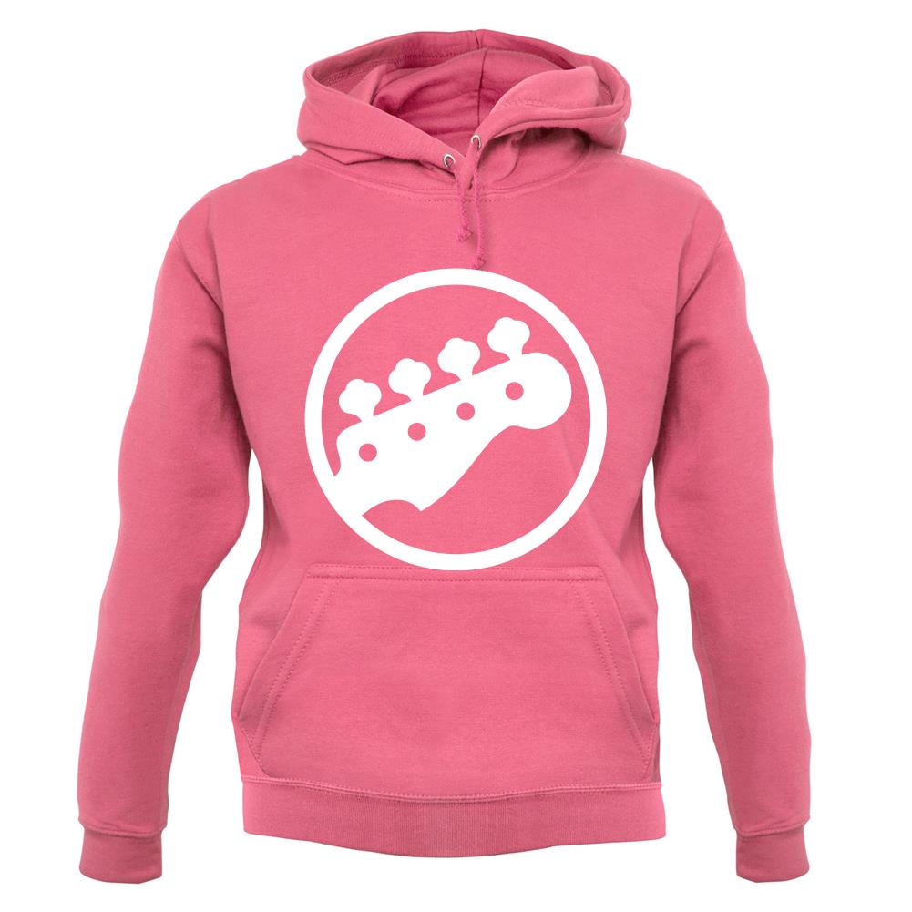 Bass Guitar Headstock unisex hoodie Bass Guitar Headstock unisex hoodie
