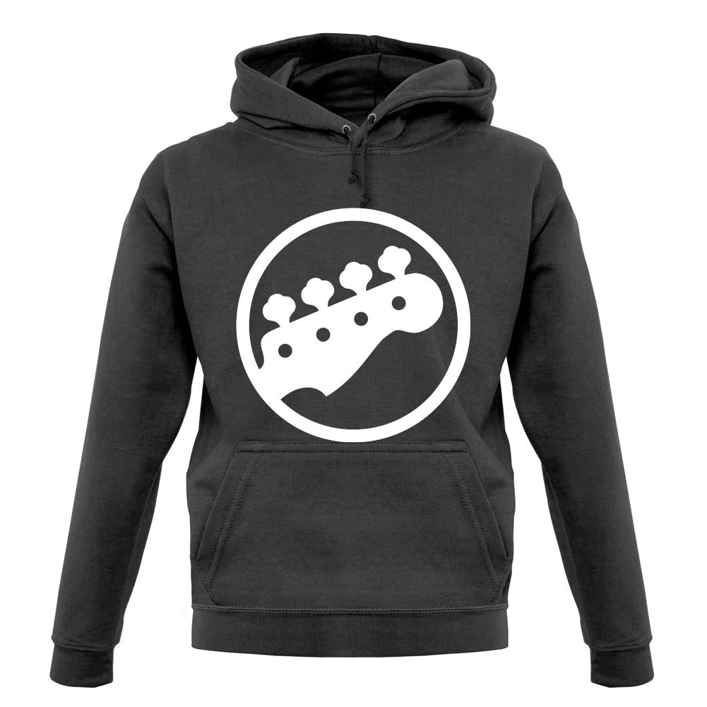 Bass Guitar Headstock unisex hoodie Bass Guitar Headstock unisex hoodie