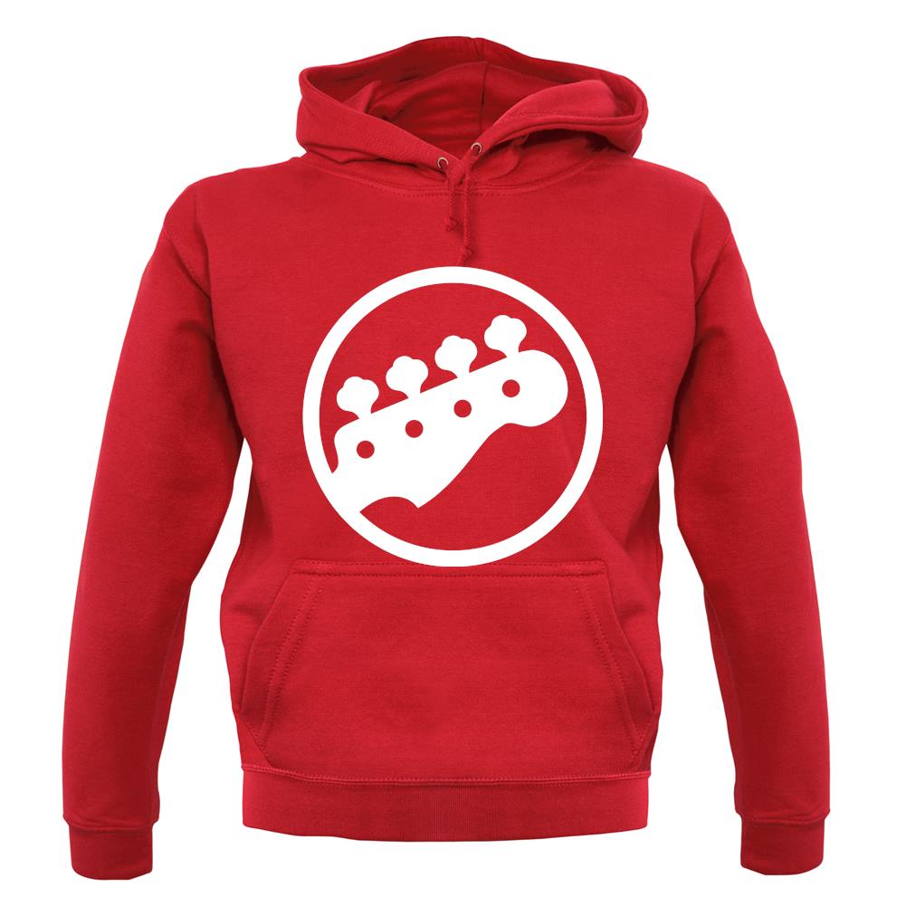 Bass Guitar Headstock unisex hoodie Bass Guitar Headstock unisex hoodie