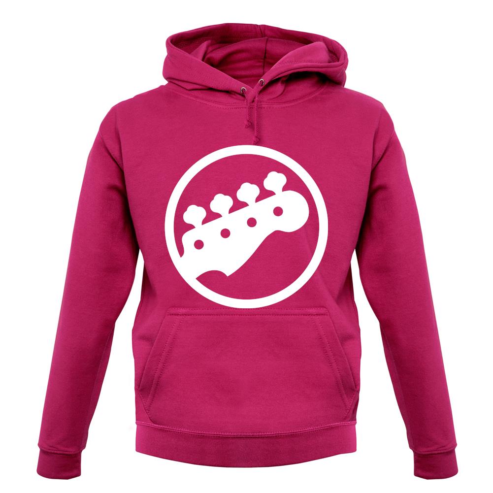 Bass Guitar Headstock unisex hoodie Bass Guitar Headstock unisex hoodie