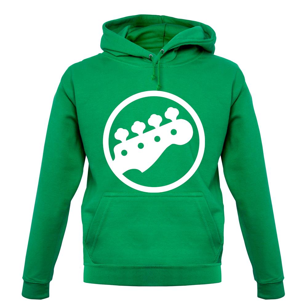 Bass Guitar Headstock unisex hoodie Bass Guitar Headstock unisex hoodie