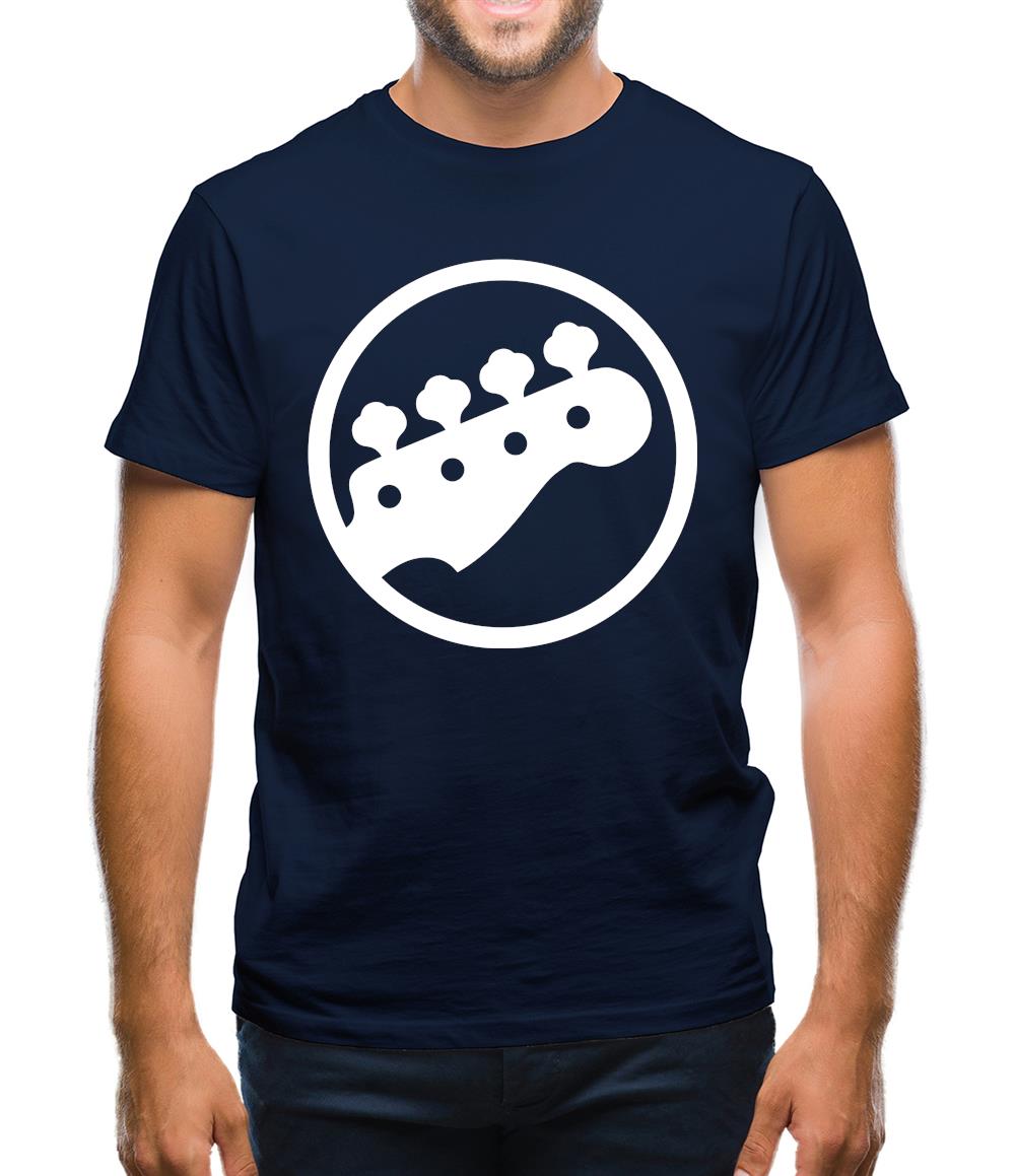 Bass Guitar Headstock Mens T-Shirt Bass Guitar Headstock Mens T-Shirt