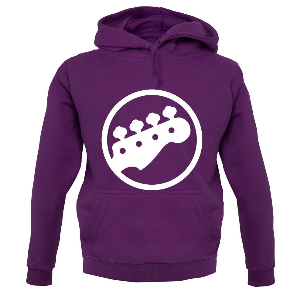 Bass Guitar Headstock unisex hoodie Bass Guitar Headstock unisex hoodie