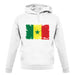 Senegal Grunge Style Flag unisex hoodie Senegal Grunge Style Flag unisex hoodie