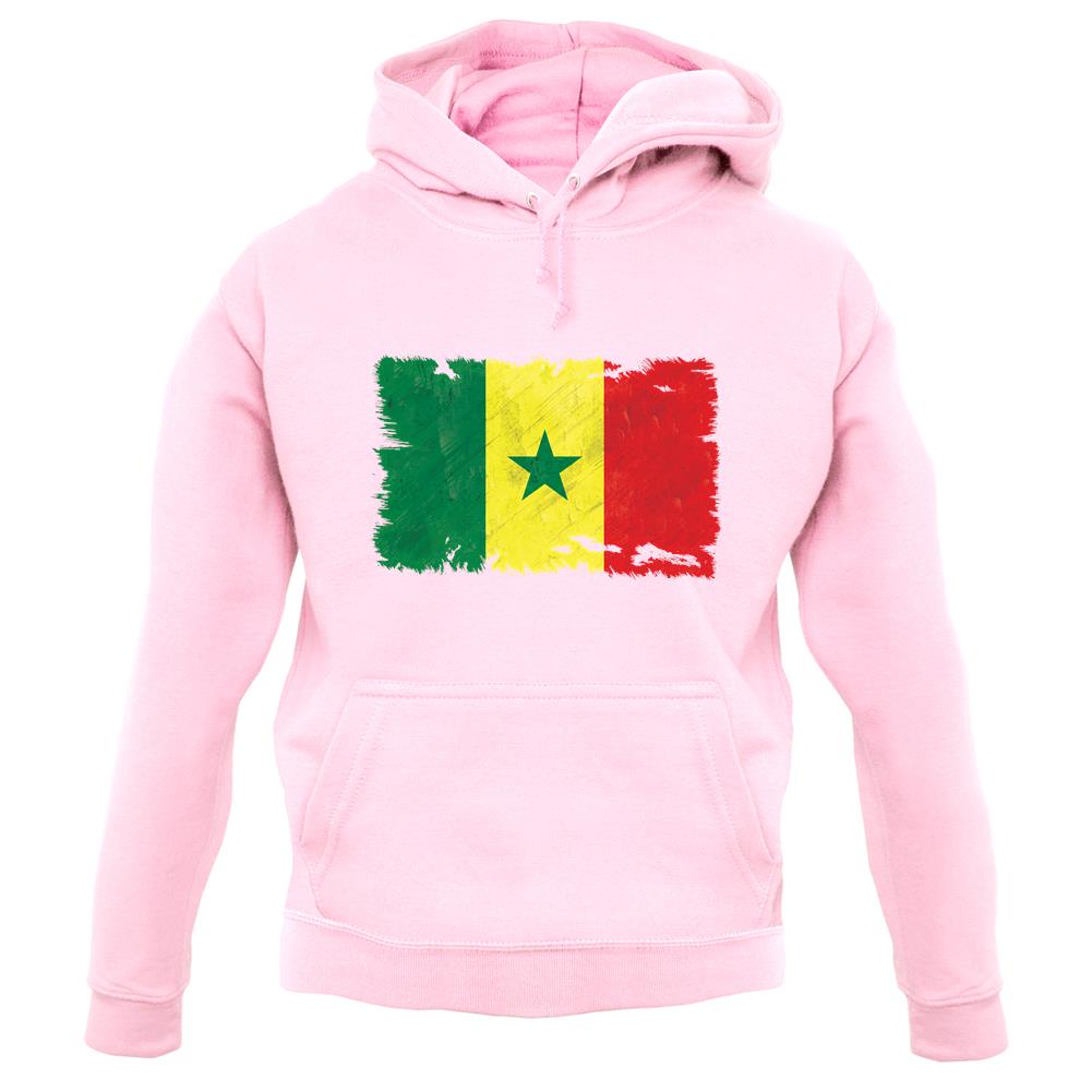 Senegal Grunge Style Flag unisex hoodie Senegal Grunge Style Flag unisex hoodie