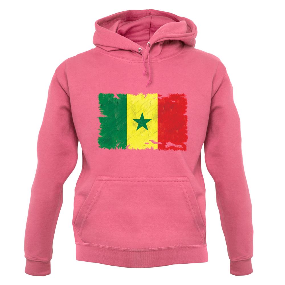 Senegal Grunge Style Flag unisex hoodie Senegal Grunge Style Flag unisex hoodie
