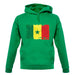 Senegal Grunge Style Flag unisex hoodie Senegal Grunge Style Flag unisex hoodie