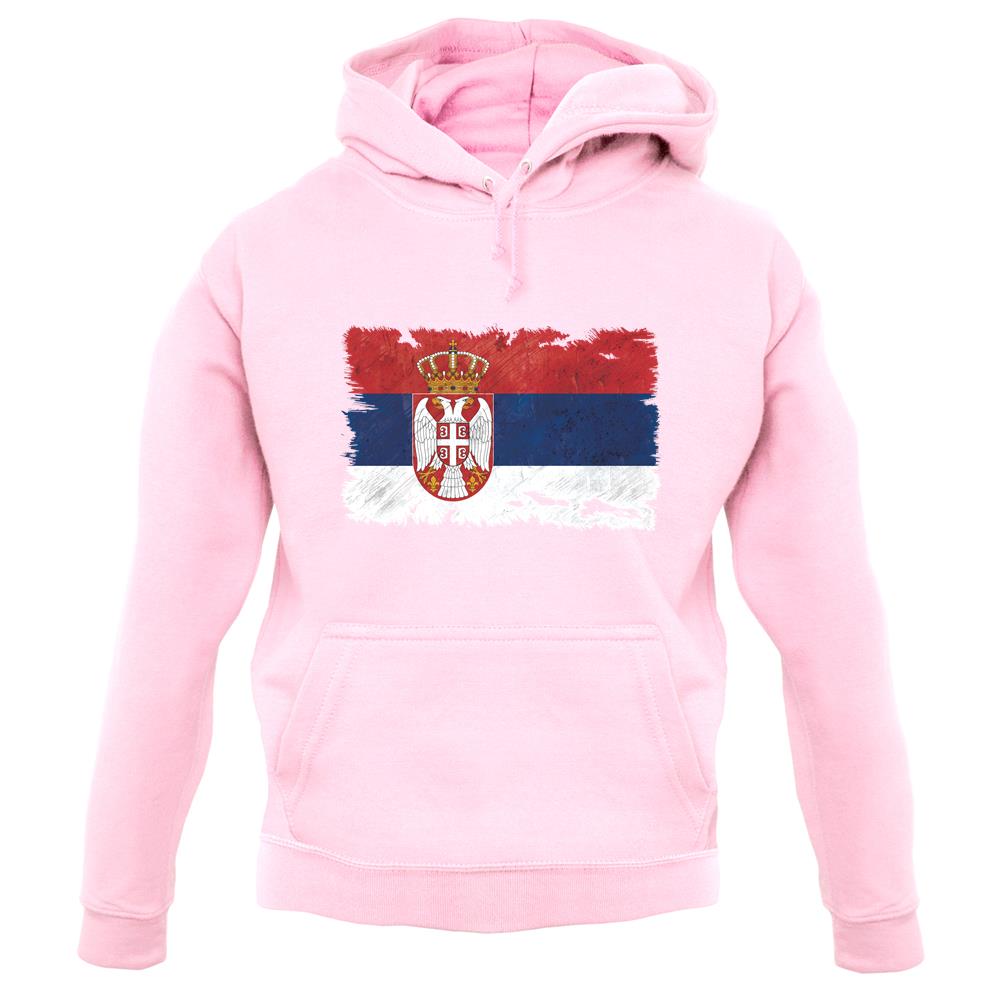 Serbia Grunge Style Flag unisex hoodie Serbia Grunge Style Flag unisex hoodie