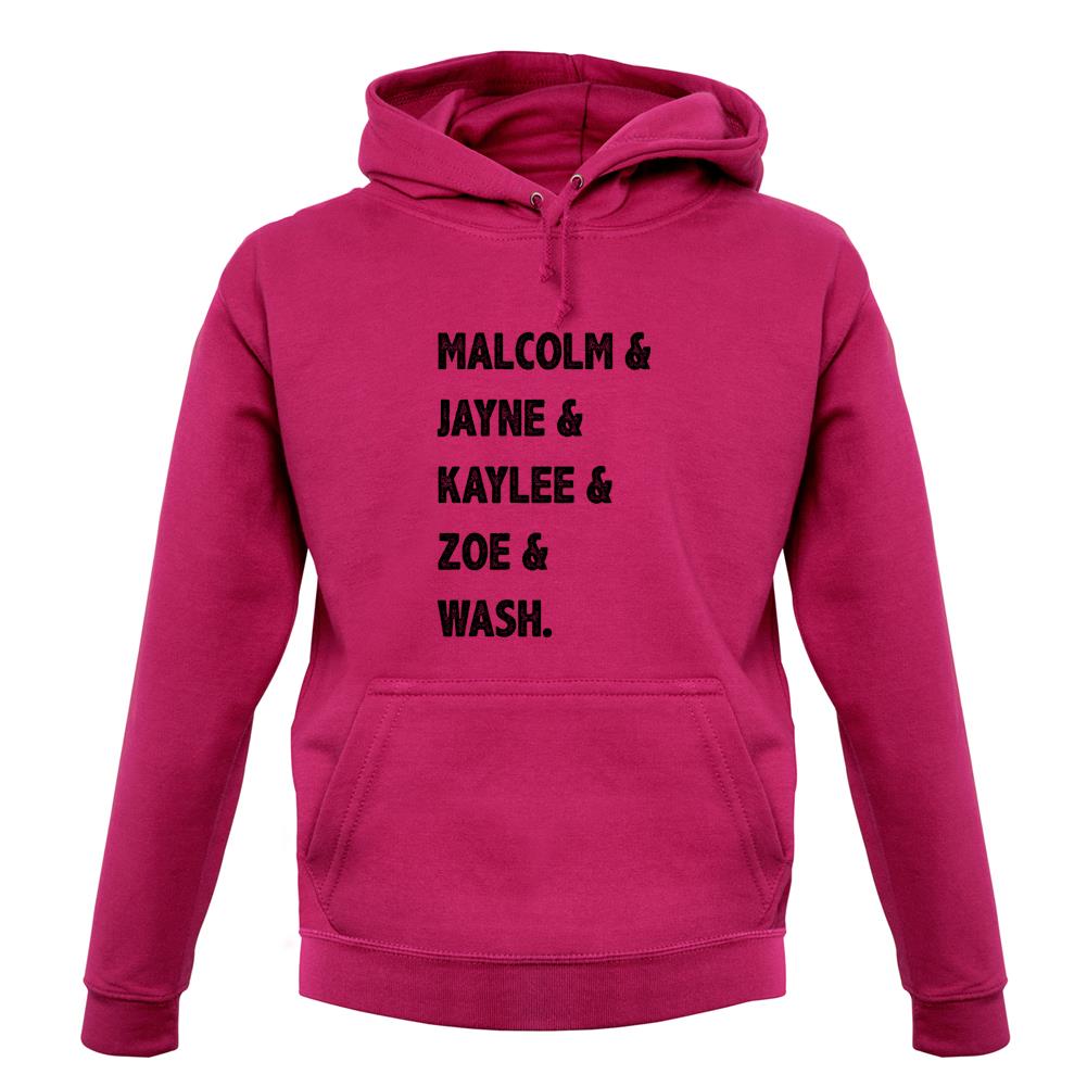 Malcolm & Jayne & Zoe unisex hoodie Malcolm & Jayne & Zoe unisex hoodie